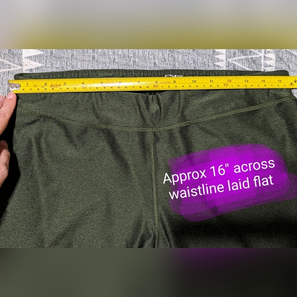 Athletic Works brand, ladies XL, green, grey & black EUC - Picture 8 of 9